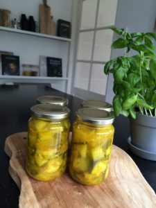 courgette in zoetzuur recept zelf maken